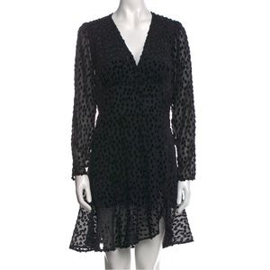 NWT never worn The Kooples black polka dot dress